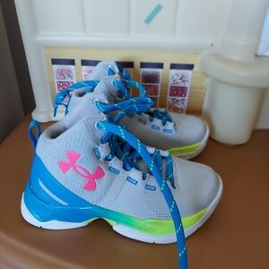 Boys shoes under Amour